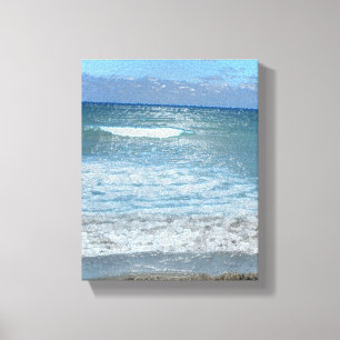 Toile de scène de plage