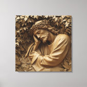Toile de sculpture Jésus (Recto)