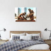 Toile de sculpture "Servante Divine" Ville Imprime (Insitu(Chambre))