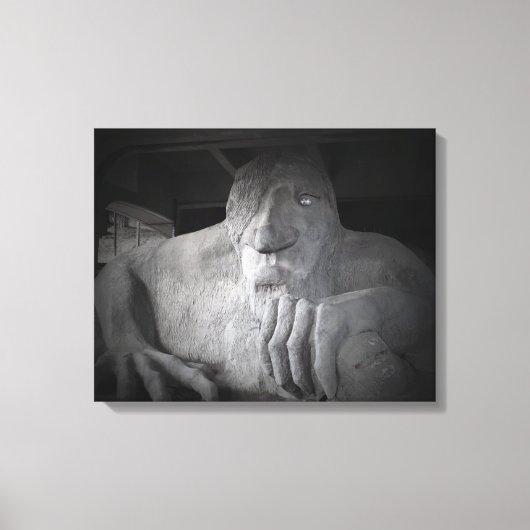 Toile de Seattle Fremont Troll (différentes taille (Recto)