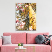 Toile de séquoias et de fleurs de cerisiers (Insitu(Salon))