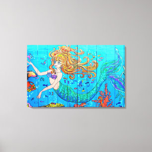 toile de sirène sous-marine