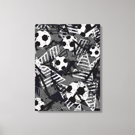 Toile de soccer Mur Art (Recto)
