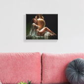 Toile de stretch avec Reine de Sheba par Lindsay A (Insitu(Salon))