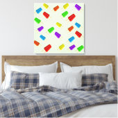 Toile de texture de crème glacée Popsicle (Insitu(Chambre))