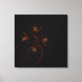 Toile de toile enveloppée de l'art Abstrait sombre (Recto)