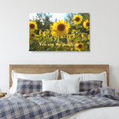 Toile de tournesol (Insitu(Chambre))