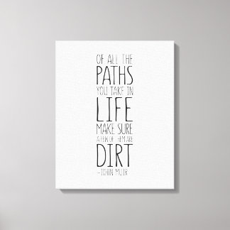 Toile De Tous Les Chemins Que Vous Prenez Dans La Vie, J