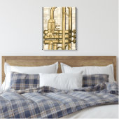 Toile de trompette d'or (Insitu(Chambre))