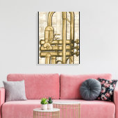 Toile de trompette d'or (Insitu(Salon))