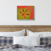Toile de tulipe rouge gothique (Insitu(Chambre))