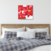 Toile de vacances Art-Rouge Poinsettias (Insitu(Chambre))