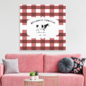 Toile de vache de ferme Red Buffaid (Insitu(Salon))