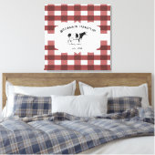 Toile de vache de ferme Red Buffaid (Insitu(Chambre))