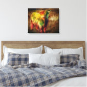 Toile de vache écossaise Highland (Insitu(Chambre))