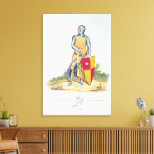 Toile De Vere, comte d'Oxford, 1280, de 'Ancient Armou (Insitu(Salon))