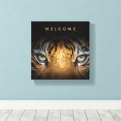 Toile de visage Tigre d'accueil (Insitu (Plancher de Bois))