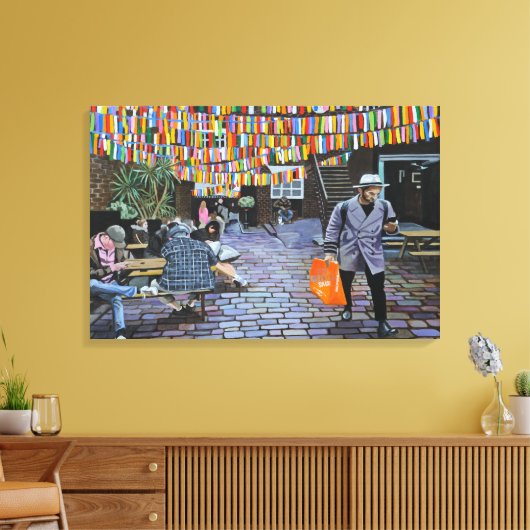 Toile de voie de brique (Insitu(Salon))