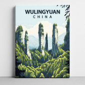Toile de Wulingyuan Chine Impression d'art de post