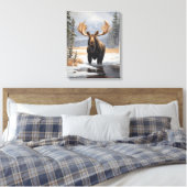 Toile de Yellowstone Moose (Insitu(Chambre))