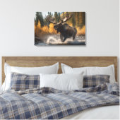 Toile de Yellowstone Moose (Insitu(Chambre))