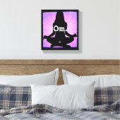 Toile de yoga méditation zen Om (Insitu(Chambre))