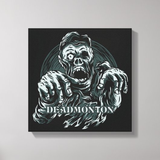 Toile DEADMONTON Zombie (Recto)