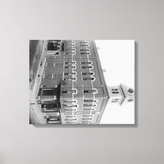 Toile Deadwood, South Dakota City Hall Photo (Recto)