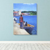 Toile Débarquement 2014 (Insitu (Plancher de Bois))