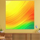 Toile Débit de dégradé du coucher du soleil (Insitu(Salon))