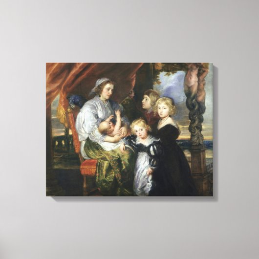 Toile Deborah Kip et ses enfants (Recto)
