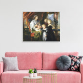 Toile Deborah Kip et ses enfants (Insitu(Salon))