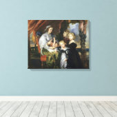 Toile Deborah Kip et ses enfants (Insitu (Plancher de Bois))