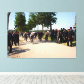 Toile Début du premier Tour de France vers 1903 (Insitu (Plancher de Bois))