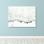 Toile Début du printemps en Antarctique (Insitu (Plancher de Bois))