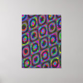 Toile Décalage de couleur spectrale de la physique quant (Recto)