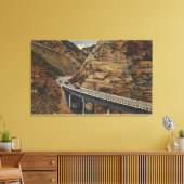 Toile Décalage de la route Ridge, Aller à Bakersfield (Insitu(Salon))