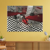 Toile Décalage non euclidien №1 (Insitu(Salon))