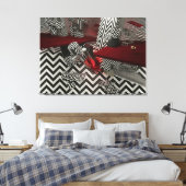 Toile Décalage non euclidien №1 (Insitu(Chambre))