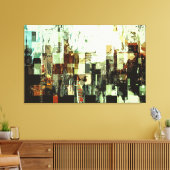 Toile Décapage numérique (Insitu(Salon))