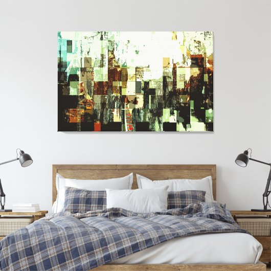 Toile Décapage numérique (Insitu(Chambre))