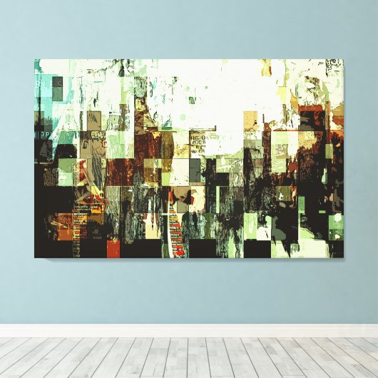 Toile Décapage numérique (Insitu (Plancher de Bois))