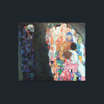 Toile Décès et vie de Gustav Klimt (vers 1915)<br><div class="desc">Artiste Gustav Klimt (1862-1918) Titre Allemand : Deutsch : "Tod und Leben" Mort et vie Mort et vie Mort et vie Type d'objet peinture Date 1910/15 Huile moyenne sur toile</div>