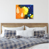 Toile Décès Polychromoptique par Michael Moffa (Insitu(Chambre))