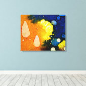 Toile Décès Polychromoptique par Michael Moffa (Insitu (Plancher de Bois))