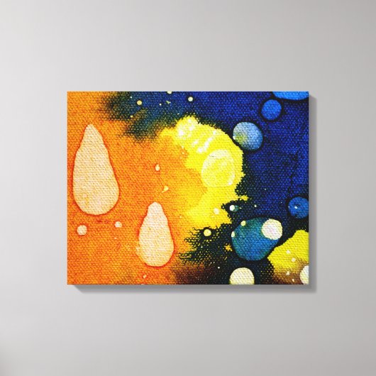 Toile Décès Polychromoptique par Michael Moffa (Recto)