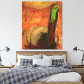 Toile Décès vert (Insitu(Chambre))