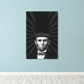 Toile Déclaration de mode présidentielle Abraham Lincoln (Insitu (Plancher de Bois))
