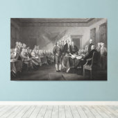 Toile Déclaration d'indépendance (Insitu (Plancher de Bois))