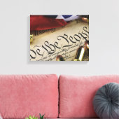 Toile Déclaration d'indépendance   (Insitu(Salon))